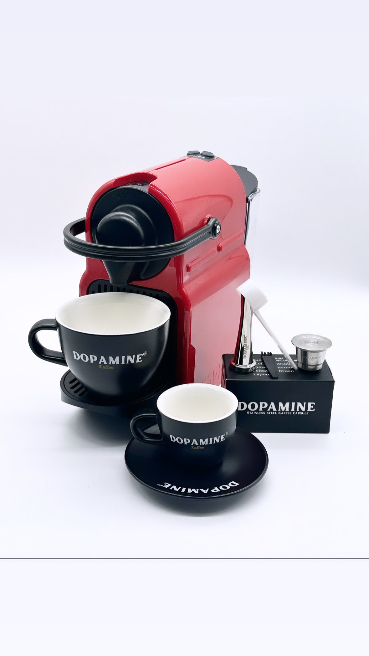 Dopamine Nespresso Inissa XN1005 - Capsule machine bundle II.